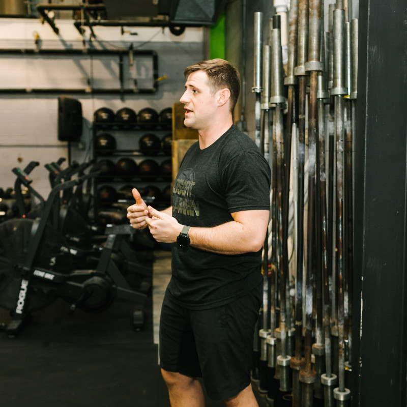 Jake Naumcheff owner of CrossFit Laminin